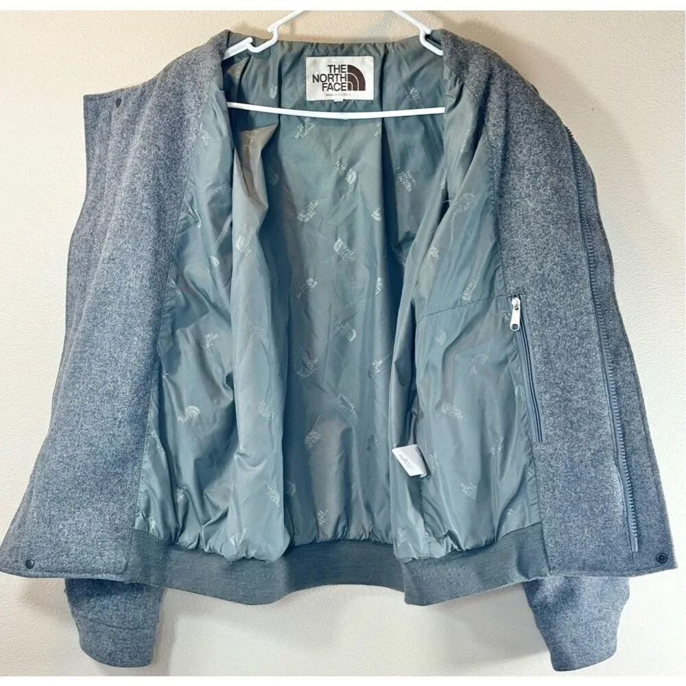 The North Face Rare 80's Vintage 100% Wool Lined Men's Button Front  Coat Large